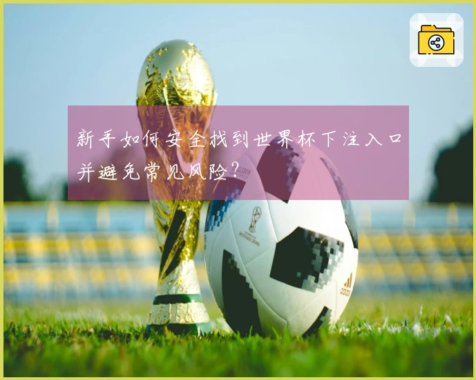 新手如何安全找到世界杯下注入口并避免常见风险？
