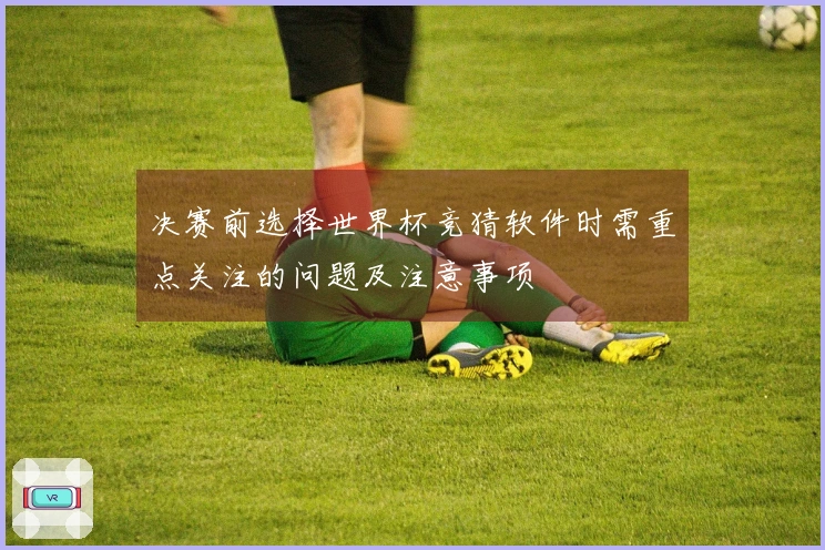 决赛前选择世界杯竞猜软件时需重点关注的问题及注意事项