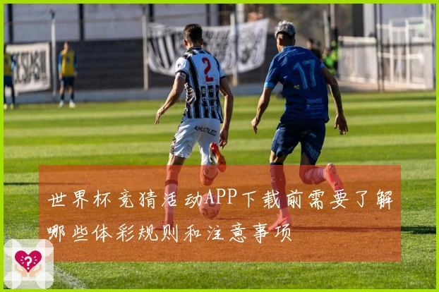 世界杯竞猜活动APP下载前需要了解哪些体彩规则和注意事项